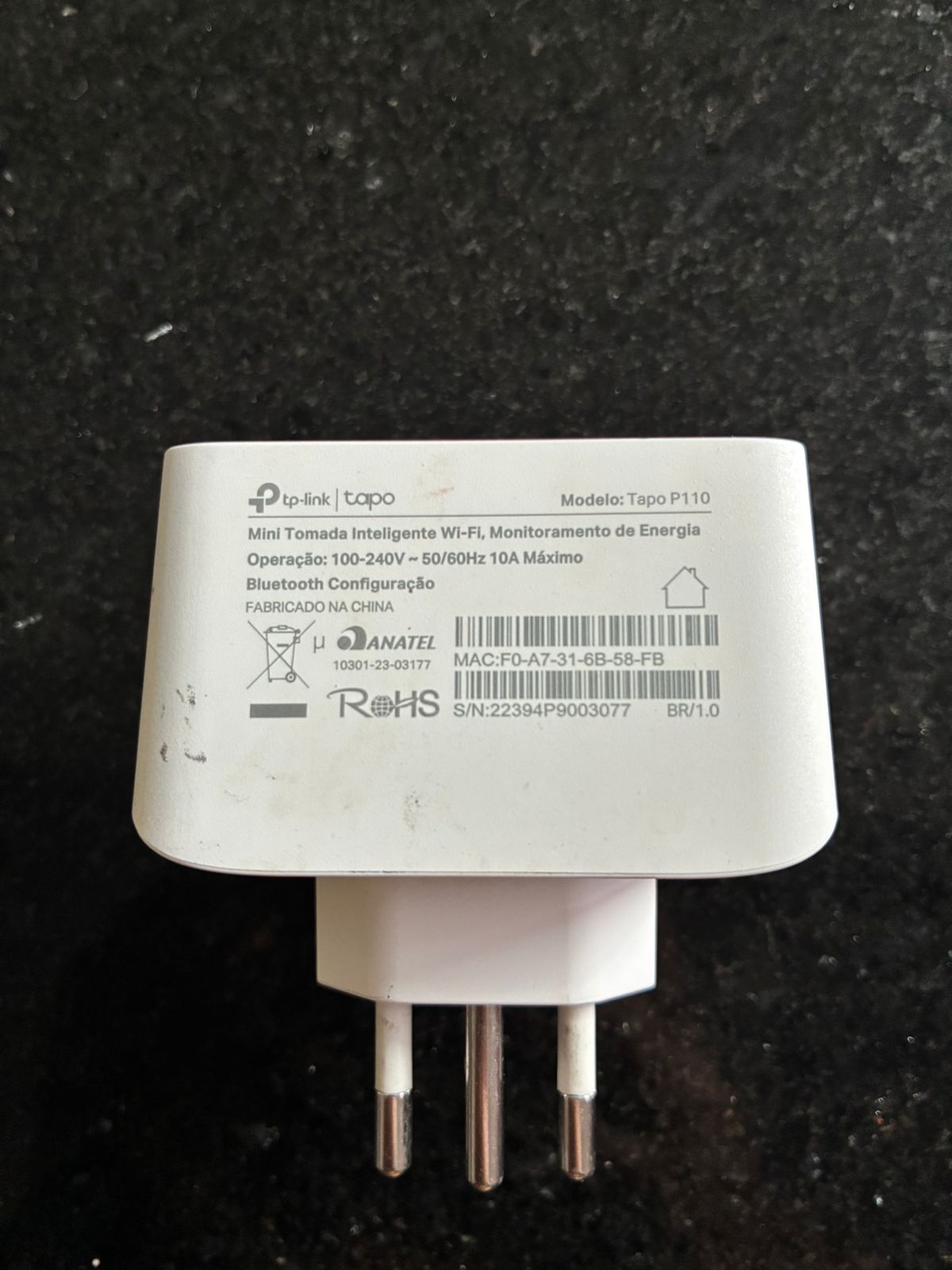 Tomada inteligente tapo P110